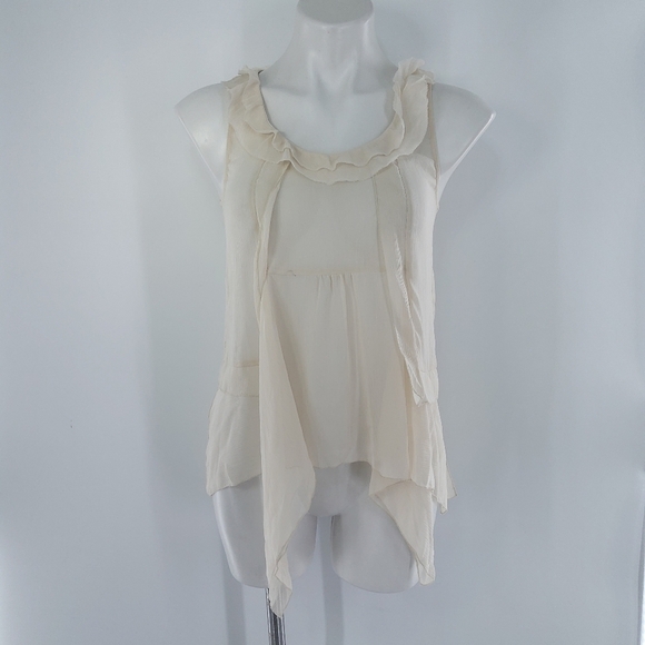 Petticoat Alley Tops - PETTICOAT ALLEY sheer blouse